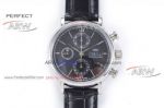 Perfect Replica IWC Portofino Replica Swiss Watches - Black Dial For Men